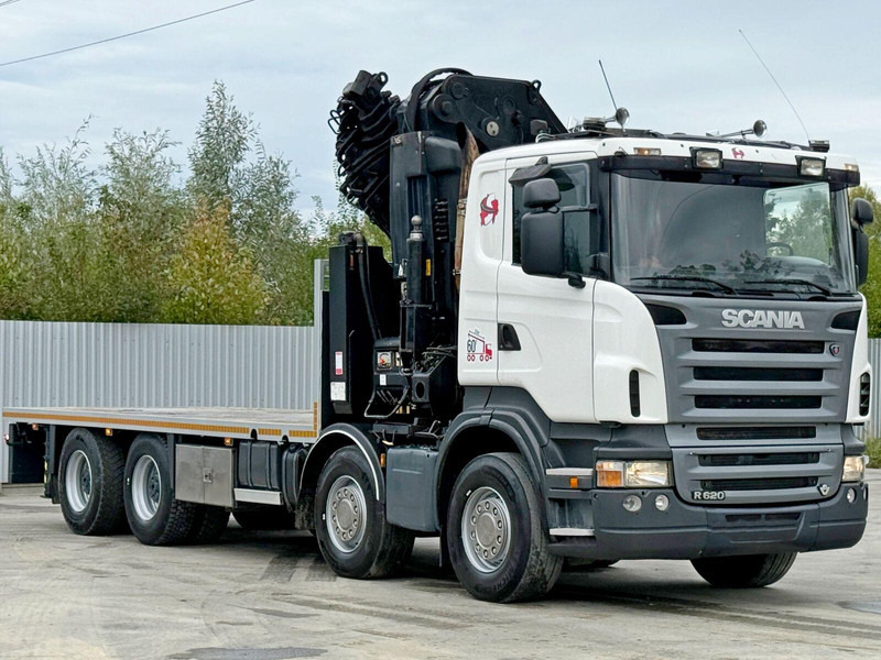 Scania R 620*PLATFORM 6,45m*HIAB 600 E - 9 + FUNK / 8x4 - Kamion sa tovarnim sandukom, Kamion sa dizalicom: slika 4 Scania R 620*PLATFORM 6,45m*HIAB 600 E - 9 + FUNK / 8x4 - Kamion sa tovarnim sandukom, Kamion sa dizalicom: slika 4