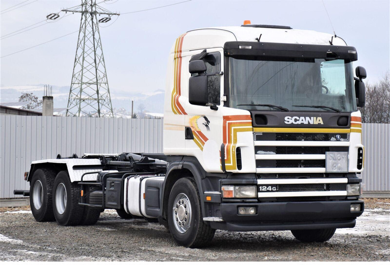 Scania R124 470 Abrollkipper * 6x2 * Motor Problem - Kamion sa hidrauličnom kukom: slika 3 Scania R124 470 Abrollkipper * 6x2 * Motor Problem - Kamion sa hidrauličnom kukom: slika 3
