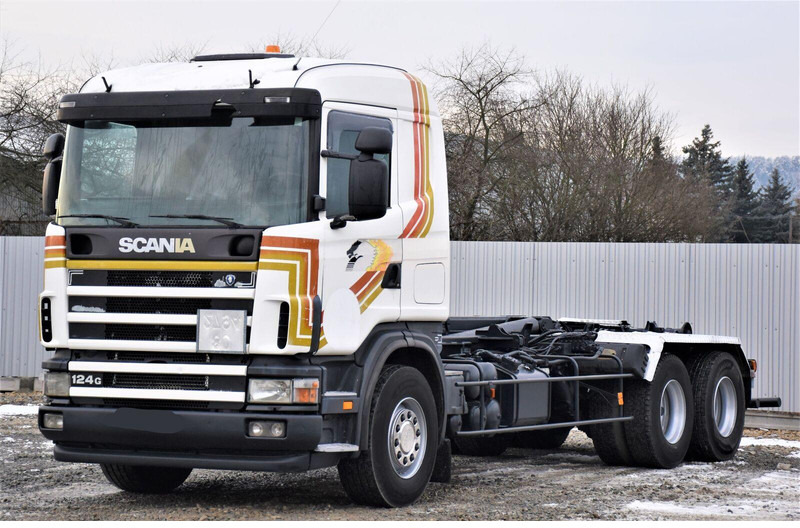 Scania R124 470 Abrollkipper * 6x2 * Motor Problem - Kamion sa hidrauličnom kukom: slika 4 Scania R124 470 Abrollkipper * 6x2 * Motor Problem - Kamion sa hidrauličnom kukom: slika 4