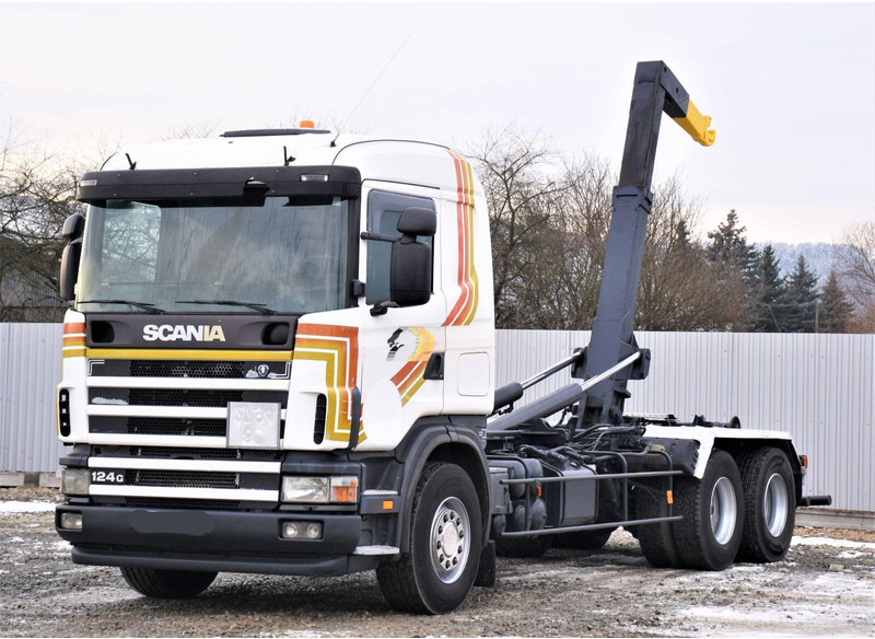 Scania R124 470 Abrollkipper * 6x2 * Motor Problem - Kamion sa hidrauličnom kukom: slika 2 Scania R124 470 Abrollkipper * 6x2 * Motor Problem - Kamion sa hidrauličnom kukom: slika 2