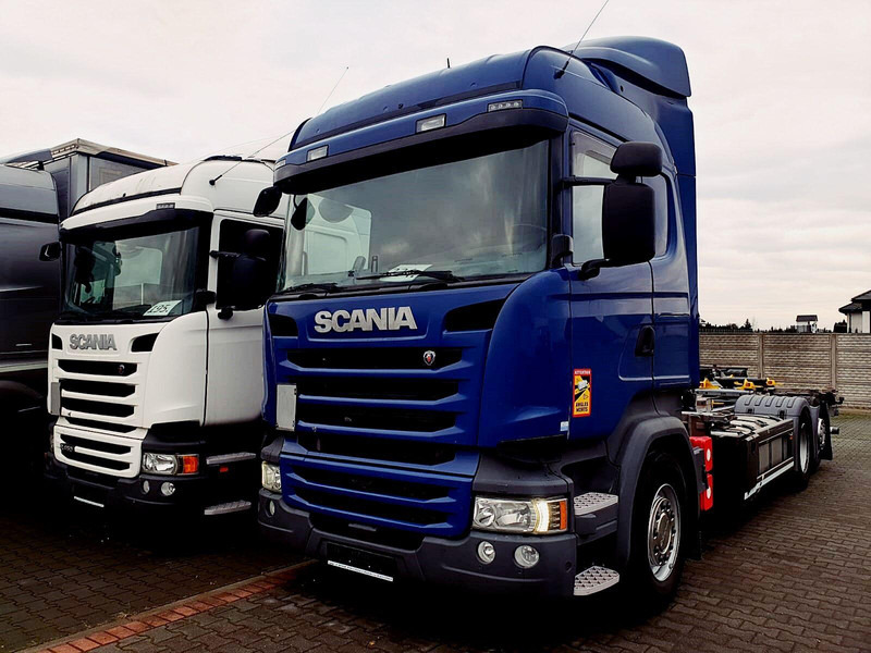 Scania R450 EURO 6 SWAP CHASSIS 1.HAND - Kamion sa golom šasijom i zatvorenom kabinom: slika 1 Scania R450 EURO 6 SWAP CHASSIS 1.HAND - Kamion sa golom šasijom i zatvorenom kabinom: slika 1
