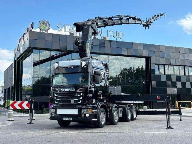 Scania R560 8x2 PALFINGER PK 92002 SH Fly Jib Winch 5t - Kamion sa tovarnim sandukom, Kamion sa dizalicom: slika 1 Scania R560 8x2 PALFINGER PK 92002 SH Fly Jib Winch 5t - Kamion sa tovarnim sandukom, Kamion sa dizalicom: slika 1