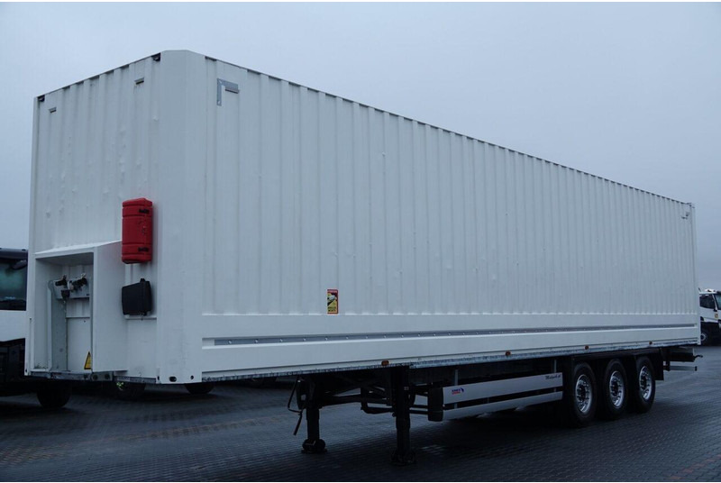 Schmitz Cargobull / KONTENER STALOWY / KOFFER / 2021 ROK / OŚ PODNOSZONA - Poluprikolica sa zatvorenim sandukom: slika 1 Schmitz Cargobull / KONTENER STALOWY / KOFFER / 2021 ROK / OŚ PODNOSZONA - Poluprikolica sa zatvorenim sandukom: slika 1