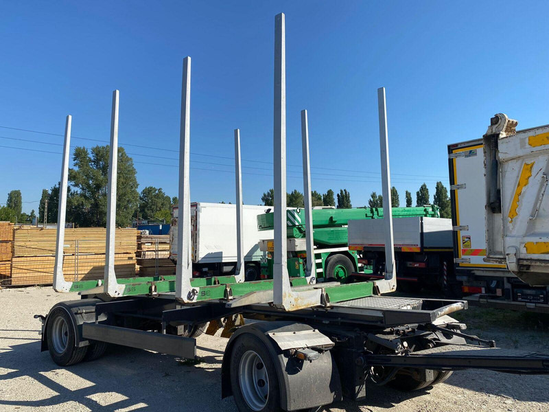 Schwarzmüller Log transporter trailer - Prikolica šticarka: slika 1 Schwarzmüller Log transporter trailer - Prikolica šticarka: slika 1