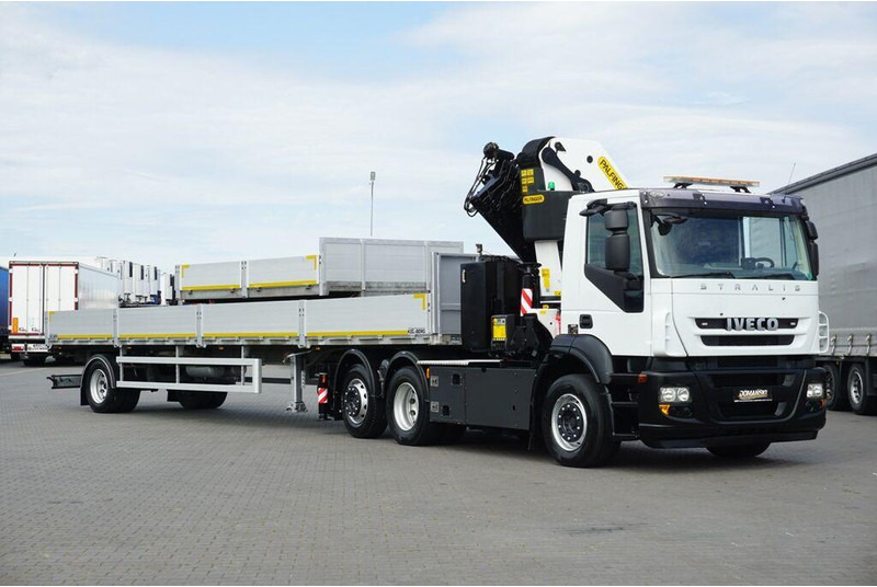 Iveco STRALIS / 260E36 / 6 X 2 / HDS PALFINGER PK 42 002 SH-E / WYSIĘG - Tegljač: slika 2 Iveco STRALIS / 260E36 / 6 X 2 / HDS PALFINGER PK 42 002 SH-E / WYSIĘG - Tegljač: slika 2