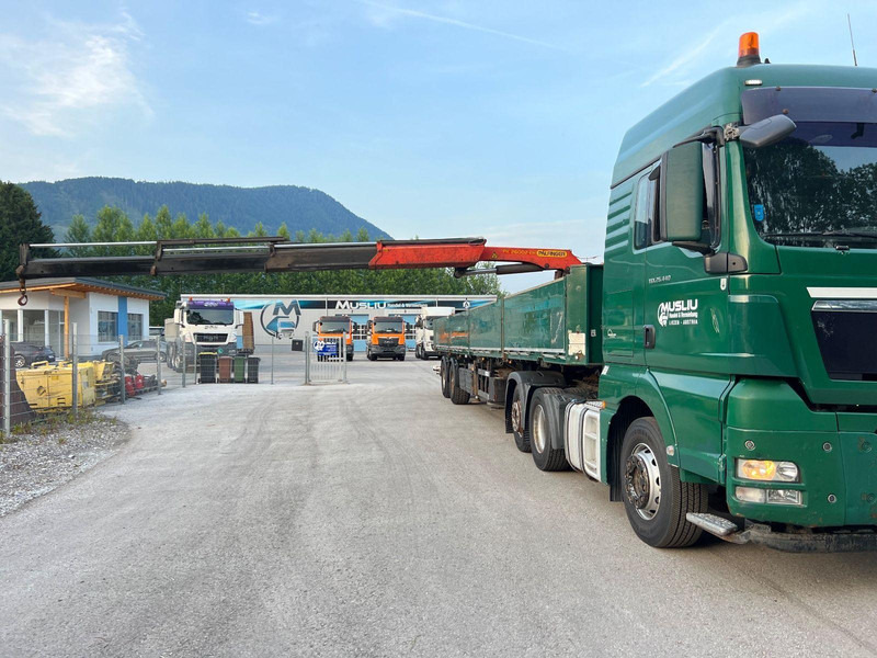 MAN TGX 26.440 6x2 + Flatbed semi trailer + Crane PK26002 - Tegljač: slika 4 MAN TGX 26.440 6x2 + Flatbed semi trailer + Crane PK26002 - Tegljač: slika 4