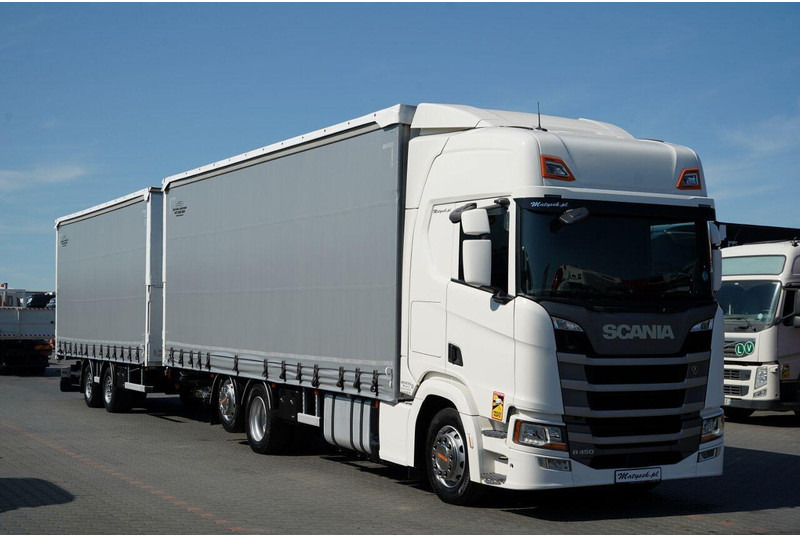 Scania R 450 / ZESTAW TANDEM 120 M3 / PRZEJAZDOWY / OŚ SKRĘTNA PODNOSZO - Tegljač: slika 4 Scania R 450 / ZESTAW TANDEM 120 M3 / PRZEJAZDOWY / OŚ SKRĘTNA PODNOSZO - Tegljač: slika 4