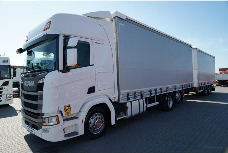 Scania R 450 / ZESTAW TANDEM 120 M3 / PRZEJAZDOWY / OŚ SKRĘTNA PODNOSZO - Tegljač: slika 2 Scania R 450 / ZESTAW TANDEM 120 M3 / PRZEJAZDOWY / OŚ SKRĘTNA PODNOSZO - Tegljač: slika 2