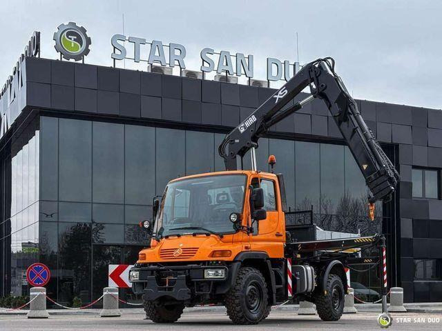 Unimog Mercedes-Benz UNIMOG U300 4x4 HIAB 122 D-3 CRANE - Motorna kopačica: slika 1 Unimog Mercedes-Benz UNIMOG U300 4x4 HIAB 122 D-3 CRANE - Motorna kopačica: slika 1