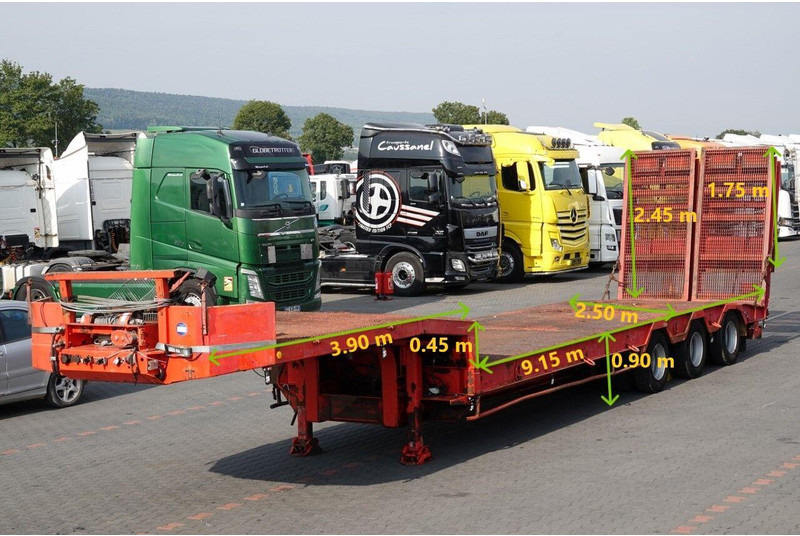 Verem NACZEPA LAWETA NISKOPODWOZIE / NAJAZDY HYDRAULICZNE / 3 OSIOWA / - Niska poluprikolica za prevoz: slika 2 Verem NACZEPA LAWETA NISKOPODWOZIE / NAJAZDY HYDRAULICZNE / 3 OSIOWA / - Niska poluprikolica za prevoz: slika 2