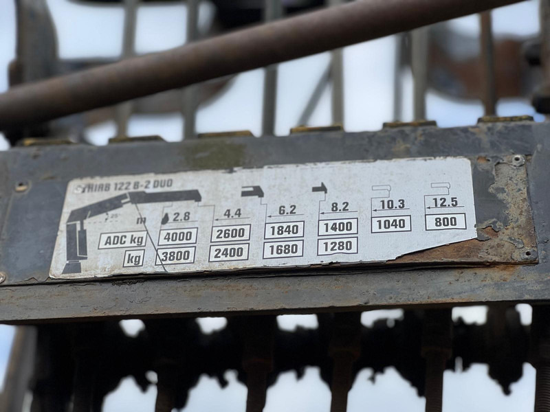 Volvo FE 320 FLATBED CRANE KRAN HDS HIAB 122B-2 DUO - Kamion sa tovarnim sandukom, Kamion sa dizalicom: slika 5 Volvo FE 320 FLATBED CRANE KRAN HDS HIAB 122B-2 DUO - Kamion sa tovarnim sandukom, Kamion sa dizalicom: slika 5