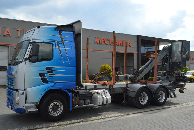 Volvo FH 13 520 FOR TRANSPORTING WOOD - Šticar, Kamion sa dizalicom: slika 2 Volvo FH 13 520 FOR TRANSPORTING WOOD - Šticar, Kamion sa dizalicom: slika 2