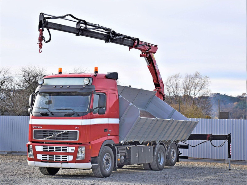 Volvo FH 480 Kipper 6,20m + HMF 1823 K3 + FUNK - Istovarivač, Kamion sa dizalicom: slika 2 Volvo FH 480 Kipper 6,20m + HMF 1823 K3 + FUNK - Istovarivač, Kamion sa dizalicom: slika 2