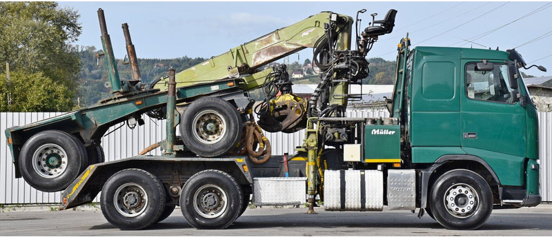 Volvo FH 500 * LOGLIFT F251 S80A + Anhänger /6x4 - Šticar, Kamion sa dizalicom: slika 4 Volvo FH 500 * LOGLIFT F251 S80A + Anhänger /6x4 - Šticar, Kamion sa dizalicom: slika 4