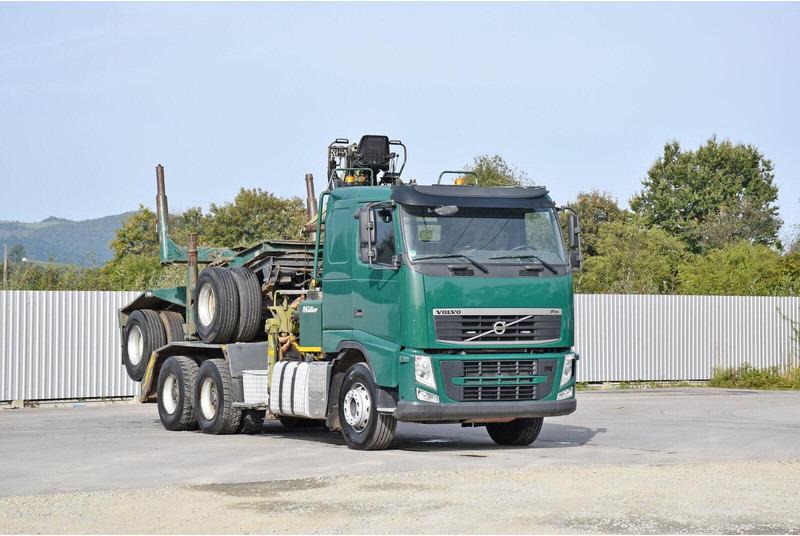 Volvo FH 500 * LOGLIFT F251 S80A + Anhänger /6x4 - Šticar, Kamion sa dizalicom: slika 2 Volvo FH 500 * LOGLIFT F251 S80A + Anhänger /6x4 - Šticar, Kamion sa dizalicom: slika 2