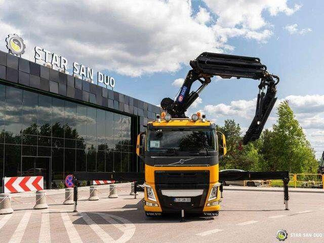 Volvo FH 540 8x4 HMF 6020 Fly Jib Winch - Kamion sa tovarnim sandukom, Kamion sa dizalicom: slika 3 Volvo FH 540 8x4 HMF 6020 Fly Jib Winch - Kamion sa tovarnim sandukom, Kamion sa dizalicom: slika 3