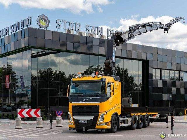 Volvo FH 540 8x4 HMF 6020 Fly Jib Winch - Kamion sa tovarnim sandukom, Kamion sa dizalicom: slika 1 Volvo FH 540 8x4 HMF 6020 Fly Jib Winch - Kamion sa tovarnim sandukom, Kamion sa dizalicom: slika 1