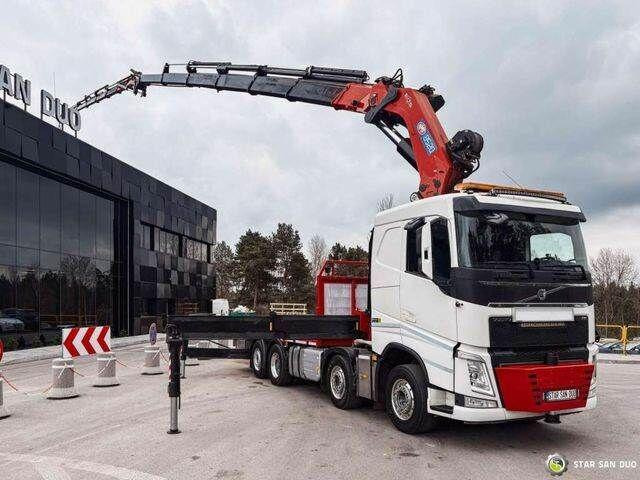 Lizing Volvo FH 550 8x2 HMF 8520 FLY JIB Winch Crane Euro 6 Volvo FH 550 8x2 HMF 8520 FLY JIB Winch Crane Euro 6: slika 12