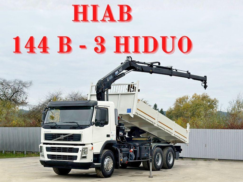 Volvo FM 400 Kipper 6,20m * HIAB 144 B-3 HIDUO* 6x4 - Istovarivač, Kamion sa dizalicom: slika 1 Volvo FM 400 Kipper 6,20m * HIAB 144 B-3 HIDUO* 6x4 - Istovarivač, Kamion sa dizalicom: slika 1