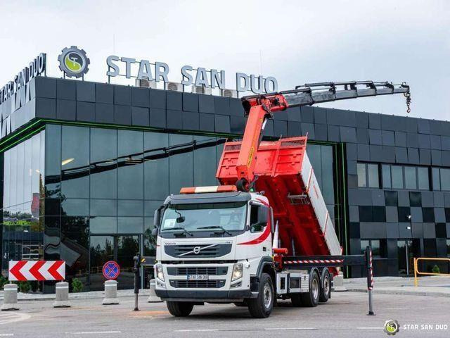 Volvo FM 410 6x2 PALFINGER PK 26002 EH Crane Tipper - Istovarivač, Kamion sa dizalicom: slika 1 Volvo FM 410 6x2 PALFINGER PK 26002 EH Crane Tipper - Istovarivač, Kamion sa dizalicom: slika 1