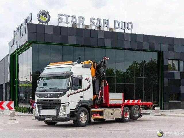 Volvo FM 450 6x2 EFFER 395/8S Euro 6 Crane Winch - Kamion sa tovarnim sandukom, Kamion sa dizalicom: slika 4 Volvo FM 450 6x2 EFFER 395/8S Euro 6 Crane Winch - Kamion sa tovarnim sandukom, Kamion sa dizalicom: slika 4