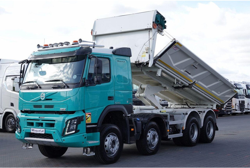 Volvo FMX 500 / 8x4 / HYDROBURTA / BORDMATIC / 2016 ROK / EURO 6 / PO - Istovarivač: slika 1 Volvo FMX 500 / 8x4 / HYDROBURTA / BORDMATIC / 2016 ROK / EURO 6 / PO - Istovarivač: slika 1