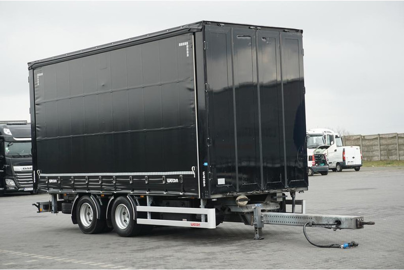 Wecon TANDEM / DŁ. 6,5 M / PRZEJAZDOWA / 16 PALET - Prikolica sa ceradom: slika 2 Wecon TANDEM / DŁ. 6,5 M / PRZEJAZDOWA / 16 PALET - Prikolica sa ceradom: slika 2