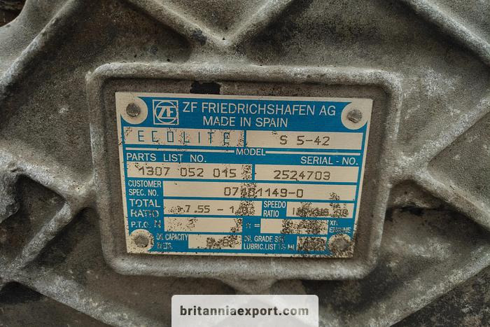 ZF Ecolite S5-42 Manual Gearbox – 5-Speed | Fits Nissan Atleon Trucks - Menjač: slika 3 ZF Ecolite S5-42 Manual Gearbox – 5-Speed | Fits Nissan Atleon Trucks - Menjač: slika 3