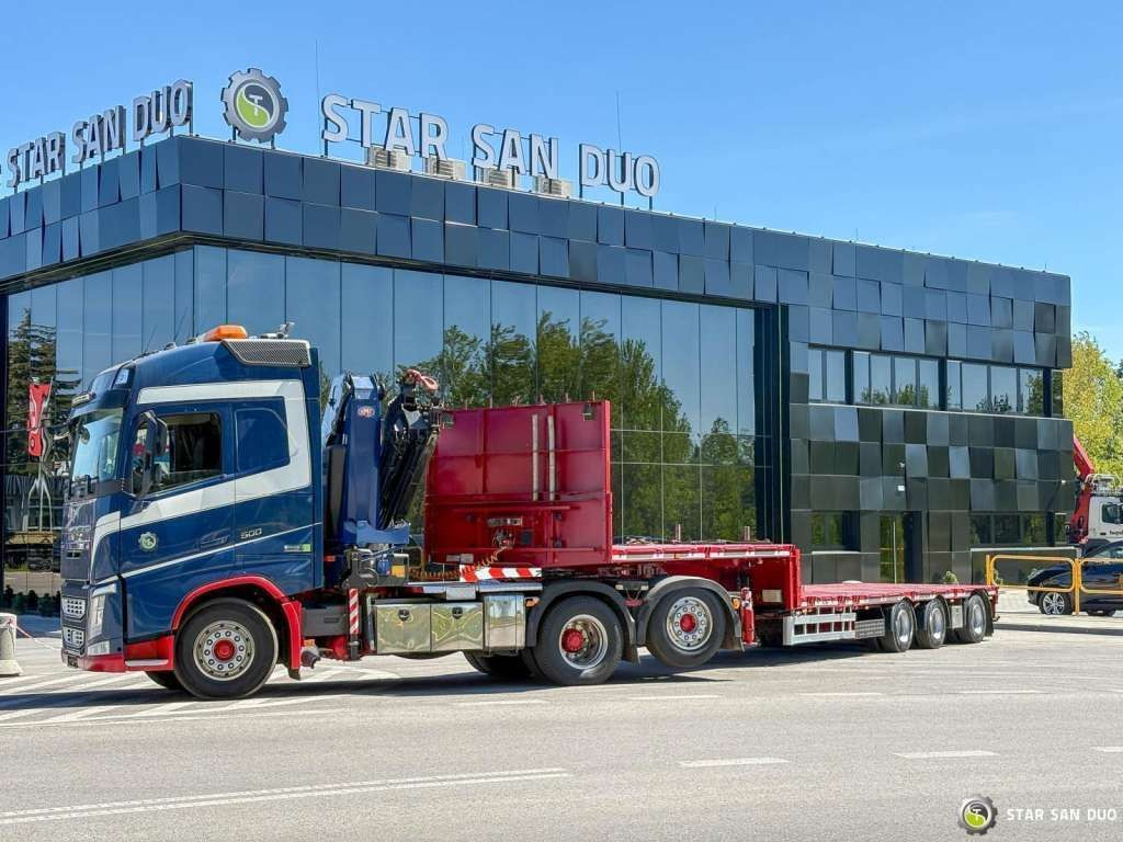 HRD Semitrailer Low Loader NRD NTS 3 Axle Tieflader - Niska poluprikolica za prevoz: slika 4 HRD Semitrailer Low Loader NRD NTS 3 Axle Tieflader - Niska poluprikolica za prevoz: slika 4