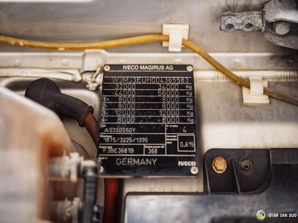 Kamion sa dizalicom Iveco STRALIS AS320S50Y 8x2 HMF 8520-0K6 FLY JIB Winc: slika 21 Kamion sa dizalicom Iveco STRALIS AS320S50Y 8x2 HMF 8520-0K6 FLY JIB Winc: slika 21