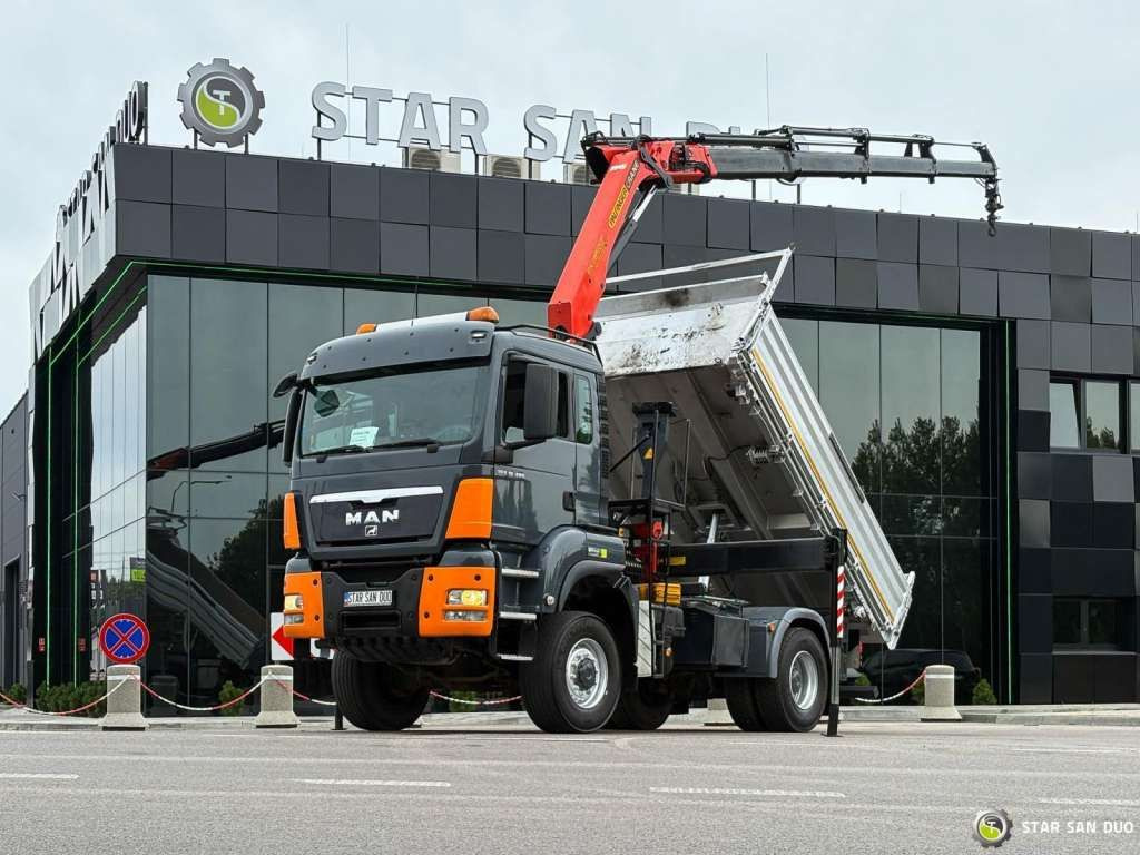 MAN TGS 18.480 PALFINGER PK 16502 HDS Crane,Kipper - Kamion sa dizalicom: slika 1 MAN TGS 18.480 PALFINGER PK 16502 HDS Crane,Kipper - Kamion sa dizalicom: slika 1