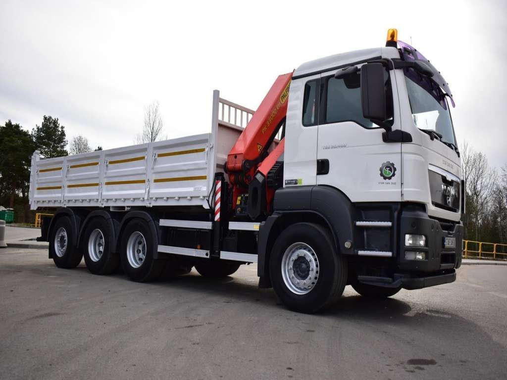 MAN TGS 35.400 8X4 PALFINGER PK 33002 CRANE KIPPER - Istovarivač: slika 3 MAN TGS 35.400 8X4 PALFINGER PK 33002 CRANE KIPPER - Istovarivač: slika 3