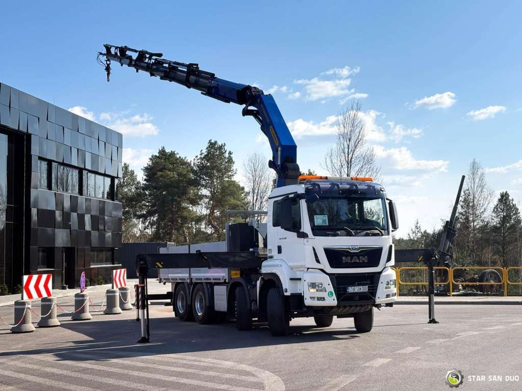 MAN TGS 35.480 8x4 PALFINGER PK 53002SH Crane - Kamion sa dizalicom: slika 4 MAN TGS 35.480 8x4 PALFINGER PK 53002SH Crane - Kamion sa dizalicom: slika 4