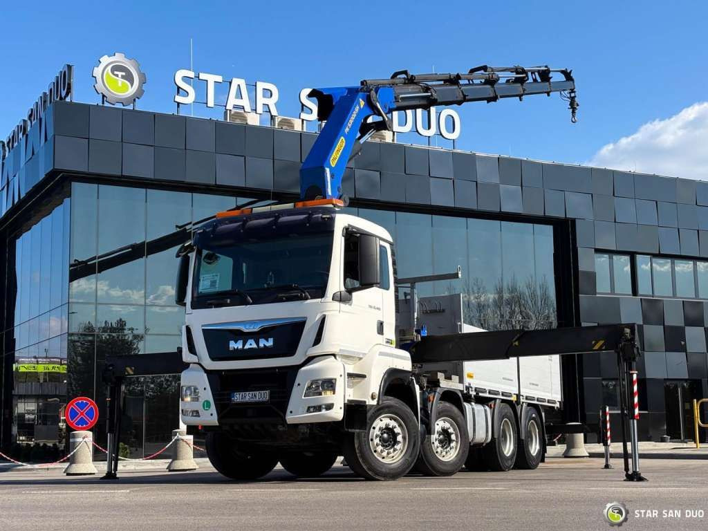 MAN TGS 35.480 8x4 PALFINGER PK 53002SH Crane - Kamion sa dizalicom: slika 1 MAN TGS 35.480 8x4 PALFINGER PK 53002SH Crane - Kamion sa dizalicom: slika 1