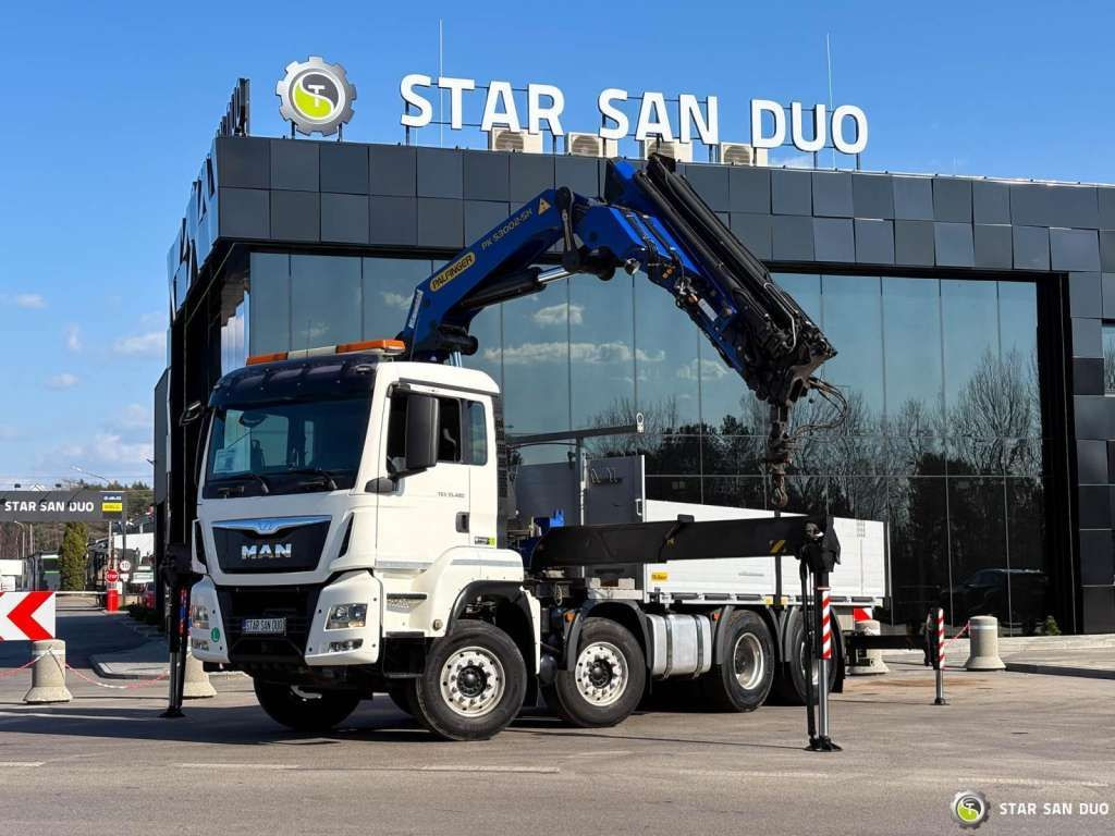 MAN TGS 35.480 8x4 PALFINGER PK 53002SH Crane - Kamion sa dizalicom: slika 2 MAN TGS 35.480 8x4 PALFINGER PK 53002SH Crane - Kamion sa dizalicom: slika 2
