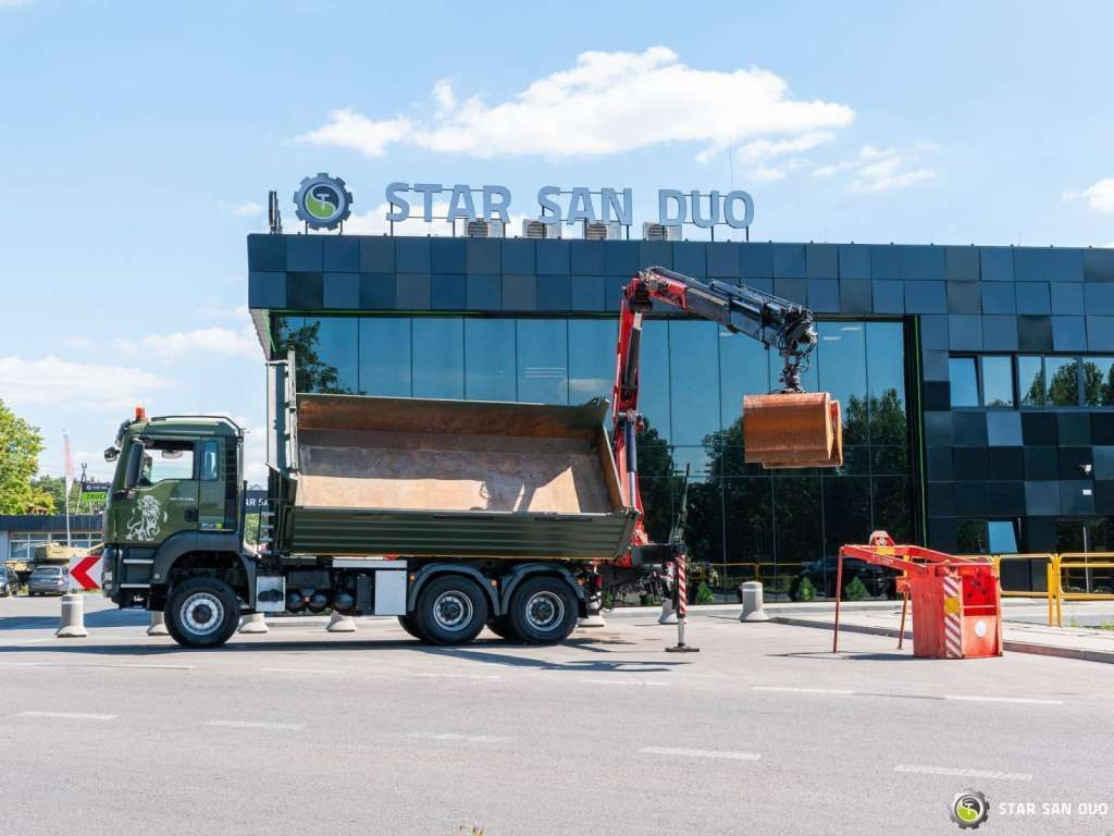 MAN TGS 35.480 PALFINGER PK 20002 HDS Grapple Tippe - Istovarivač: slika 1 MAN TGS 35.480 PALFINGER PK 20002 HDS Grapple Tippe - Istovarivač: slika 1