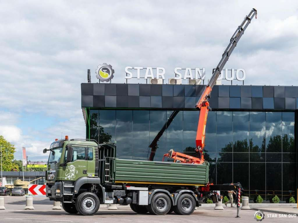 MAN TGS 35.480 PALFINGER PK 20002 HDS Grapple Tippe - Kamion sa dizalicom: slika 3 MAN TGS 35.480 PALFINGER PK 20002 HDS Grapple Tippe - Kamion sa dizalicom: slika 3