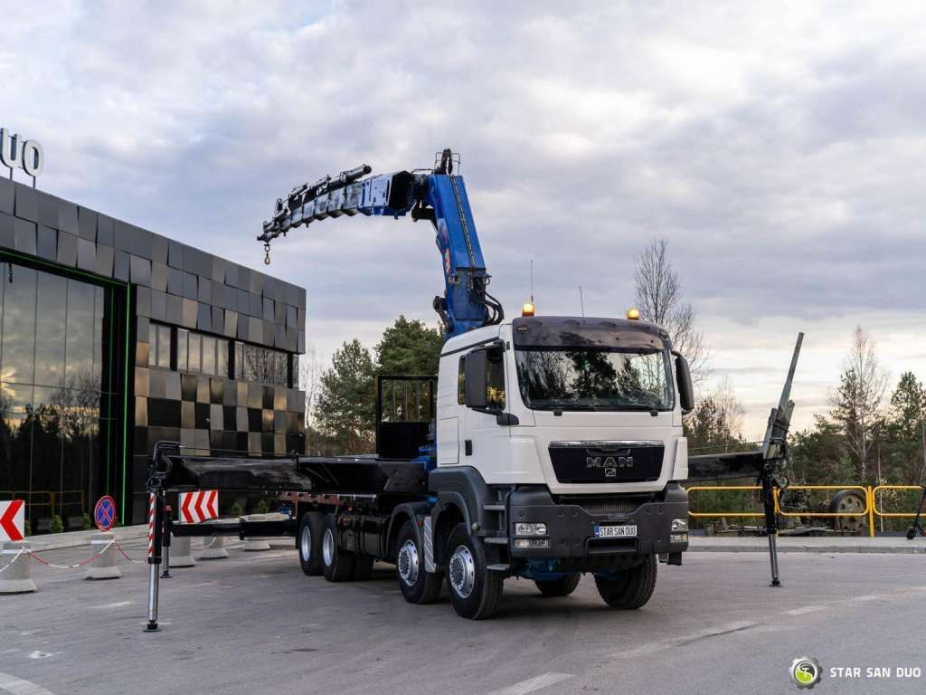 MAN TGS 41.480 8x8 PM 85SP HDS Crane - Kamion sa dizalicom: slika 3 MAN TGS 41.480 8x8 PM 85SP HDS Crane - Kamion sa dizalicom: slika 3
