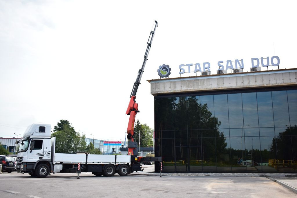 Mercedes-Benz ACTROS 2546 6x2 Palfinger PK 50002 EURO 5 Cran . - Kamion sa dizalicom, Kamion sa tovarnim sandukom: slika 3 Mercedes-Benz ACTROS 2546 6x2 Palfinger PK 50002 EURO 5 Cran . - Kamion sa dizalicom, Kamion sa tovarnim sandukom: slika 3