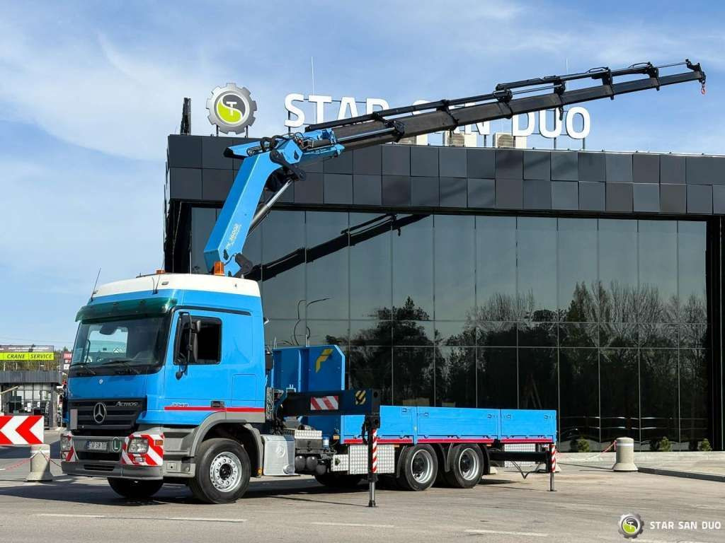 Mercedes-Benz ACTROS 2646L 6x4 PALFINGER 36002 Crane Winch - Kamion sa dizalicom: slika 1 Mercedes-Benz ACTROS 2646L 6x4 PALFINGER 36002 Crane Winch - Kamion sa dizalicom: slika 1