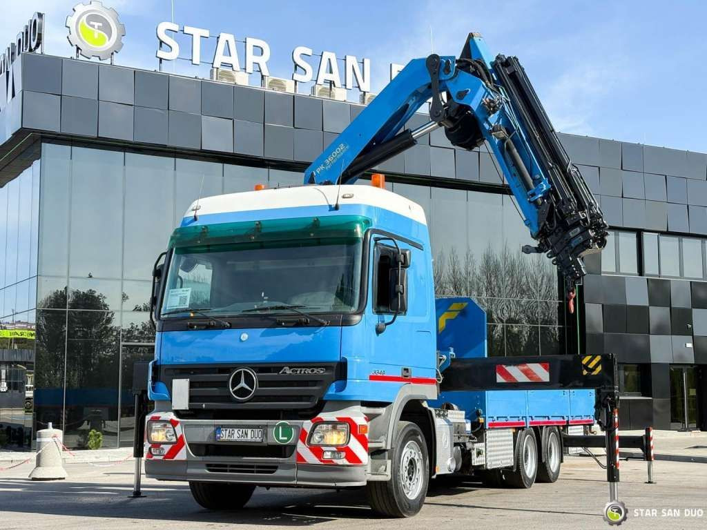Mercedes-Benz ACTROS 2646L 6x4 PALFINGER 36002 Crane Winch - Kamion sa dizalicom: slika 3 Mercedes-Benz ACTROS 2646L 6x4 PALFINGER 36002 Crane Winch - Kamion sa dizalicom: slika 3