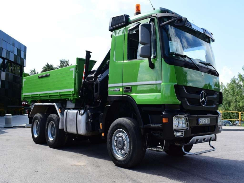 Mercedes-Benz ACTROS 3346 6x6 HIAB 244EP-4 Crane Kipper - Istovarivač: slika 4 Mercedes-Benz ACTROS 3346 6x6 HIAB 244EP-4 Crane Kipper - Istovarivač: slika 4