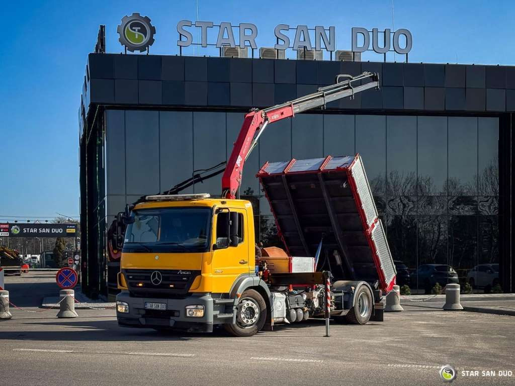 Mercedes-Benz AXOR 1824 4x2 HMF 975 HDS Crane Rotator Kipper Mercedes-Benz AXOR 1824 4x2 HMF 975 HDS Crane Rotator Kipper - Istovarivač: slika 1 Mercedes-Benz AXOR 1824 4x2 HMF 975 HDS Crane Rotator Kipper Mercedes-Benz AXOR 1824 4x2 HMF 975 HDS Crane Rotator Kipper - Istovarivač: slika 1
