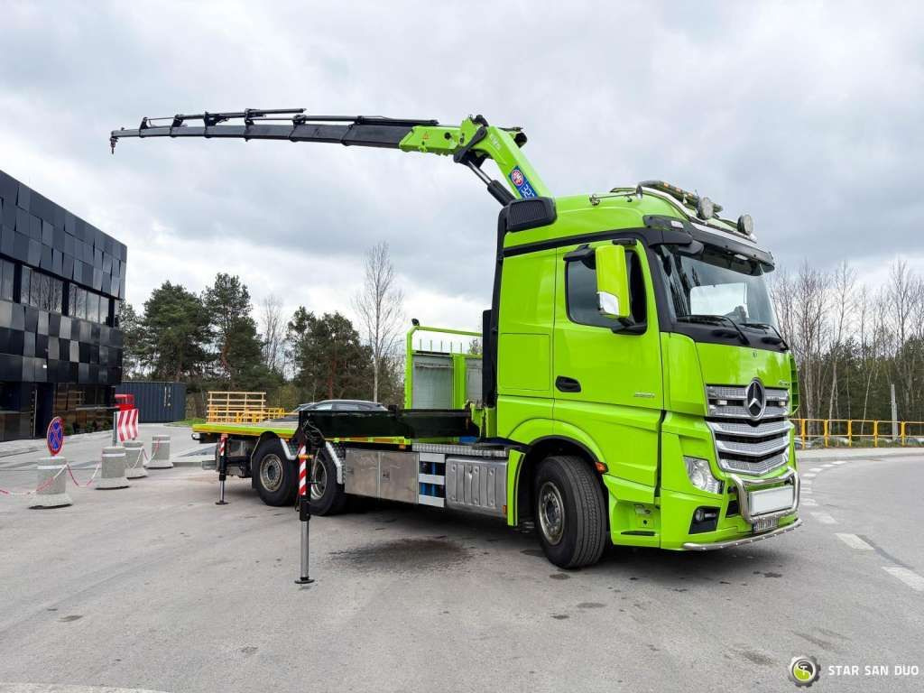 Mercedes-Benz Actros 6x2 HMF 3220 K7 Crane Mercedes-Benz Actros 6x2 HMF 3220 K7 Crane - Kamion sa dizalicom, Kamion sa tovarnim sandukom: slika 2 Mercedes-Benz Actros 6x2 HMF 3220 K7 Crane Mercedes-Benz Actros 6x2 HMF 3220 K7 Crane - Kamion sa dizalicom, Kamion sa tovarnim sandukom: slika 2