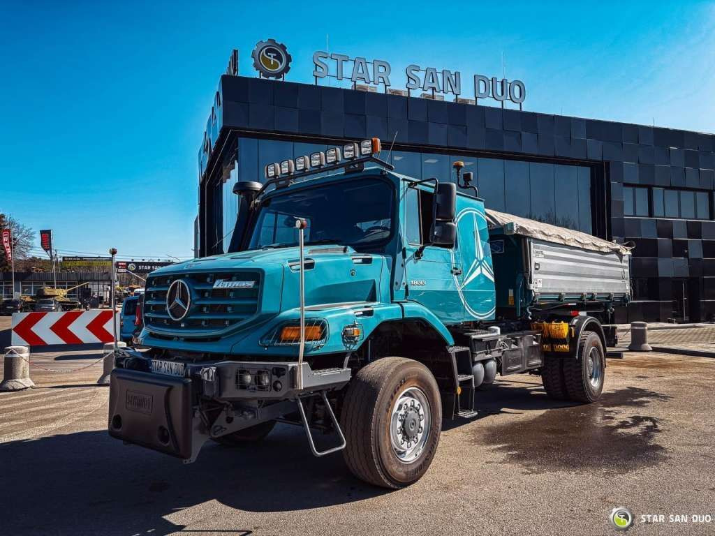 Mercedes-Benz Zetros 1833 4x4 Kipper Camper Chassis - Istovarivač: slika 3 Mercedes-Benz Zetros 1833 4x4 Kipper Camper Chassis - Istovarivač: slika 3