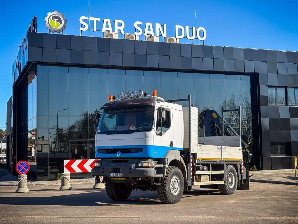 Renault KERAX 270 4x4 PALFINGER PK 16502 CRANE WINCH - Kamion sa dizalicom, Kamion sa tovarnim sandukom: slika 5 Renault KERAX 270 4x4 PALFINGER PK 16502 CRANE WINCH - Kamion sa dizalicom, Kamion sa tovarnim sandukom: slika 5