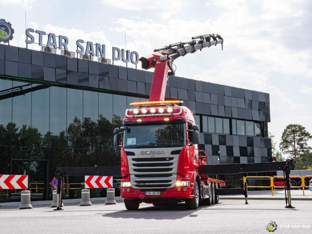 Scania R450 8x4 Palfinger PK 65002 SH HDS Crane - Kamion sa dizalicom: slika 2 Scania R450 8x4 Palfinger PK 65002 SH HDS Crane - Kamion sa dizalicom: slika 2