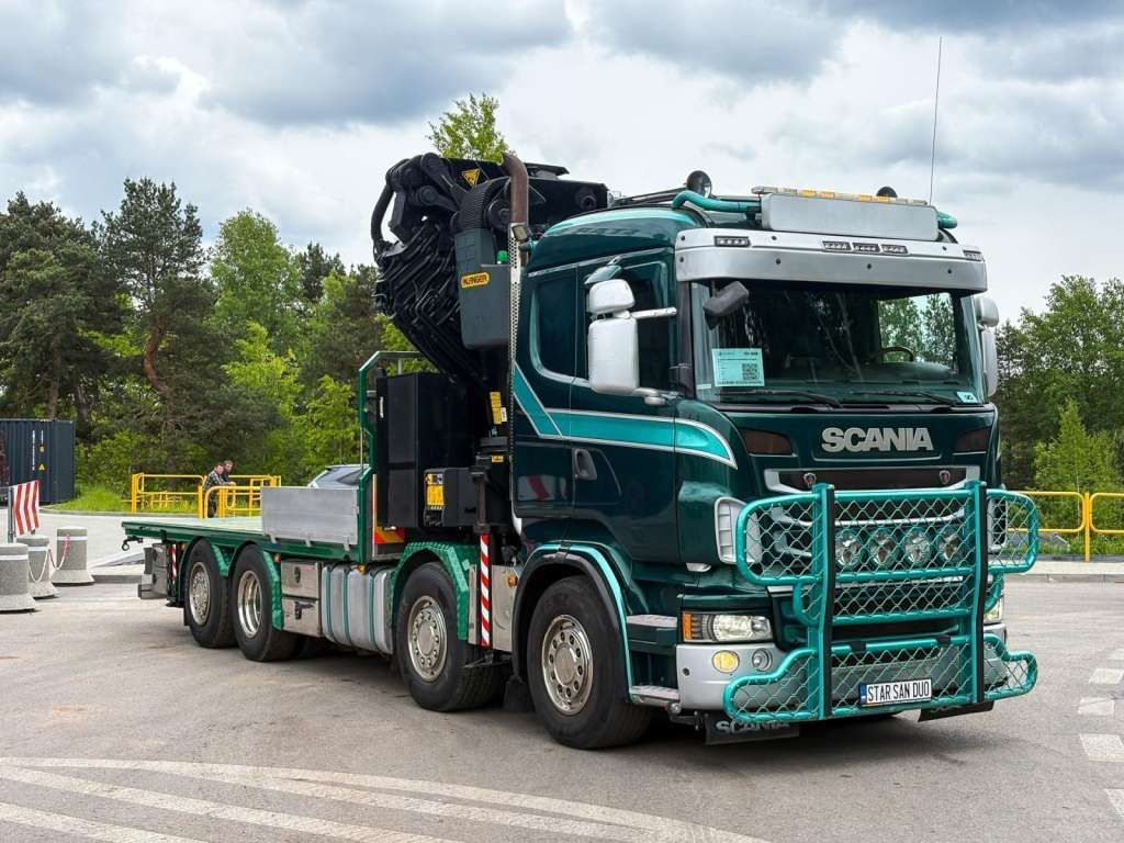 Scania R480 8x2 PALFINGER PK 92002 SH FLY JIB CRANE - Kamion sa dizalicom: slika 2 Scania R480 8x2 PALFINGER PK 92002 SH FLY JIB CRANE - Kamion sa dizalicom: slika 2