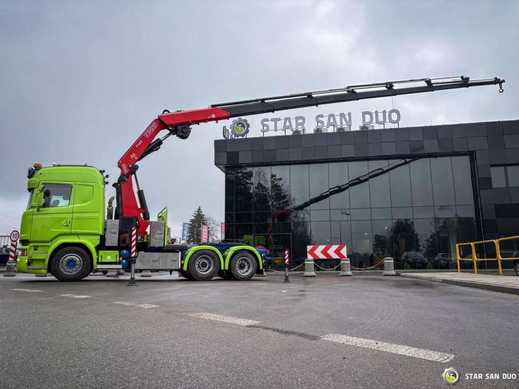 Tegljač Scania  R520 6x2 Fassi F485 Crane Kran Winch Euro 6 Scania  R520 6x2 Fassi F485 Crane Kran Winch Euro 6: slika 7