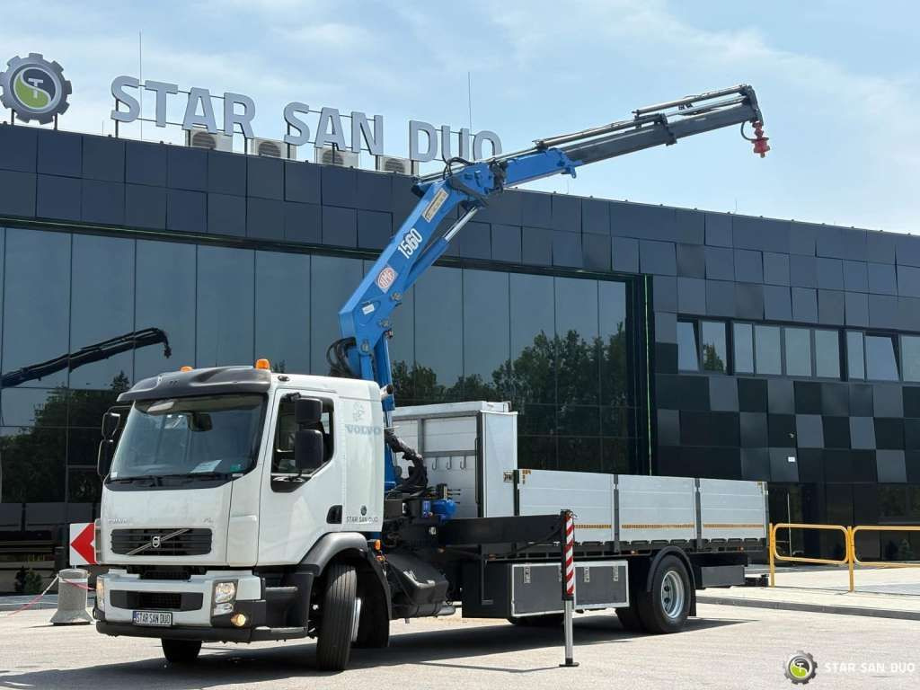 Kamion sa dizalicom Volvo  FE 240 4x2 HMF 1560 K3 HDS Rotator Crane Kran: slika 7